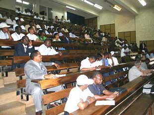Lecture Hall and participants